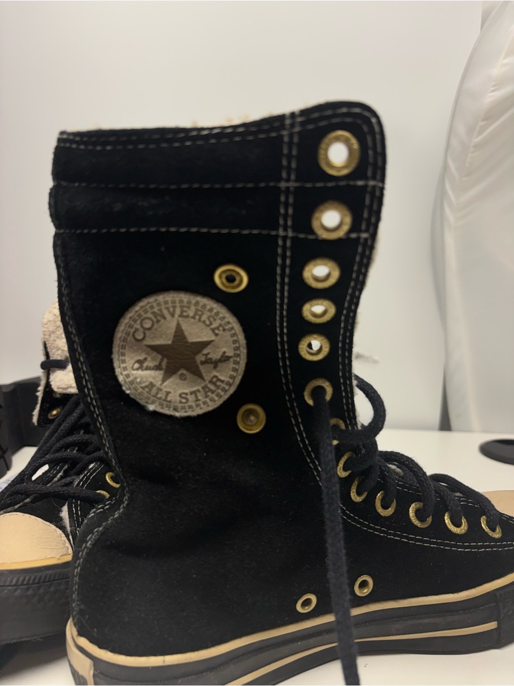 Converse Chuck Taylor All Star winter boots Men 4.5, Woman 6.5 Convertible 9in - Picture 5 of 6